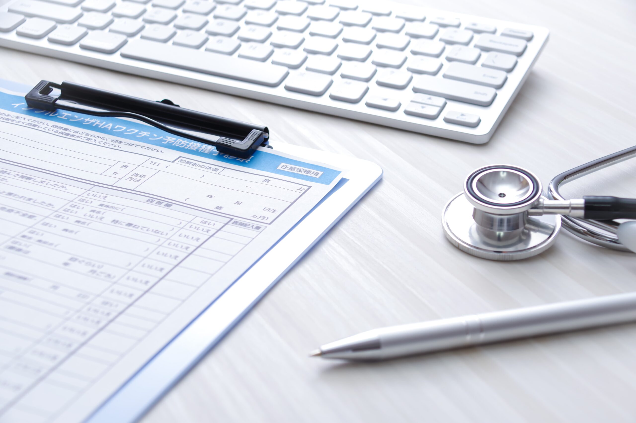 病院のデスクのイメージ