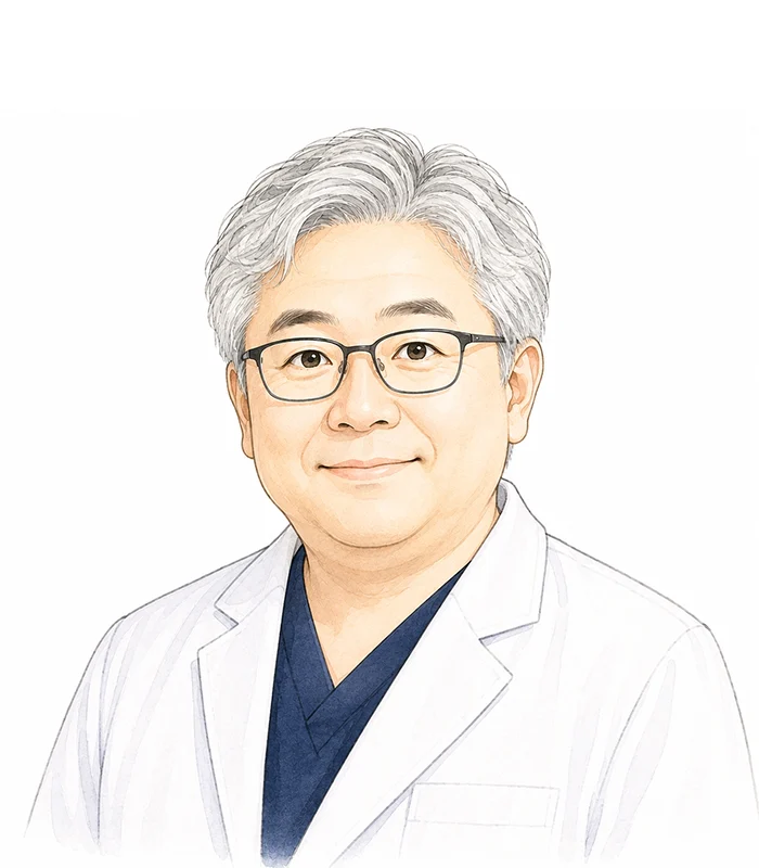 穏やかな表情の鈴木医師